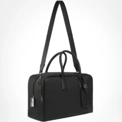Mini borsa da weekend in Cristallo nero