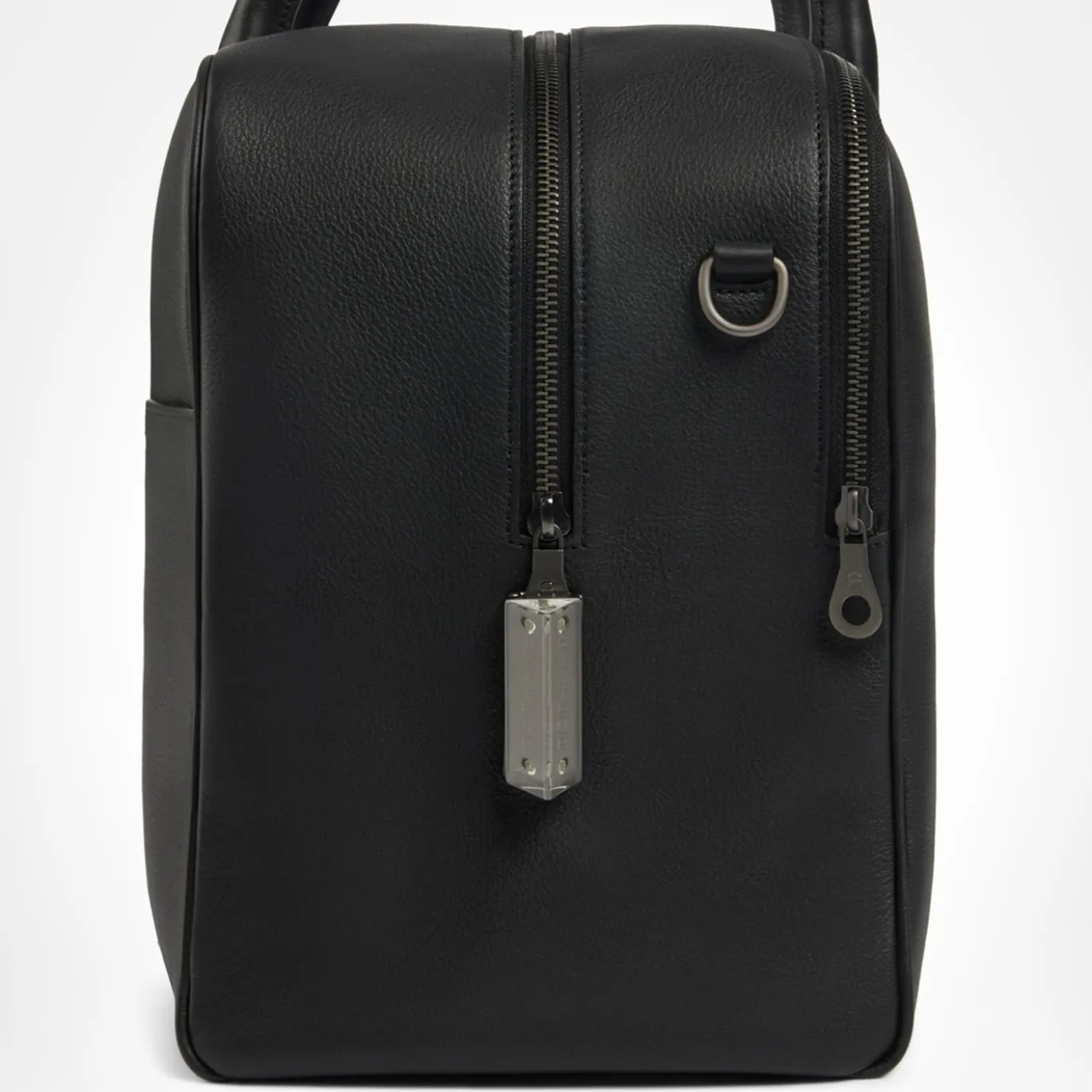 Mini borsa da weekend in Cristallo nero
