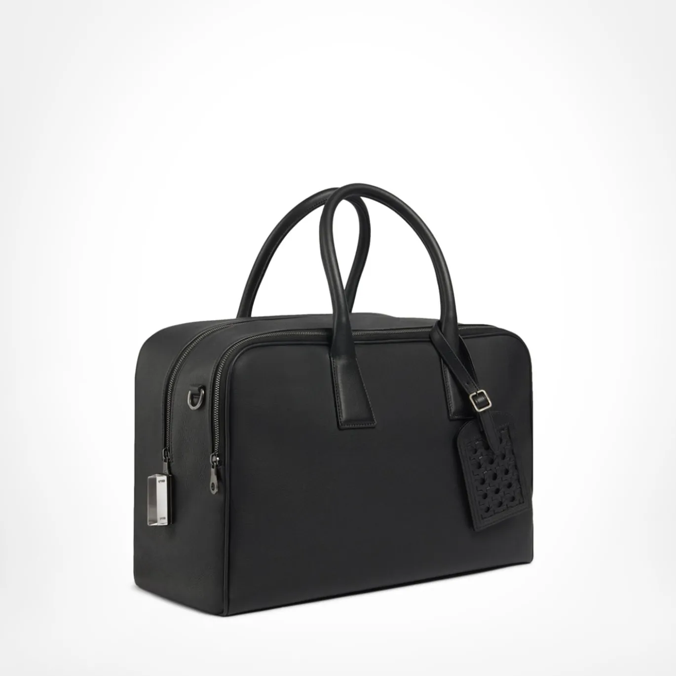 Mini borsa da weekend in Cristallo nero