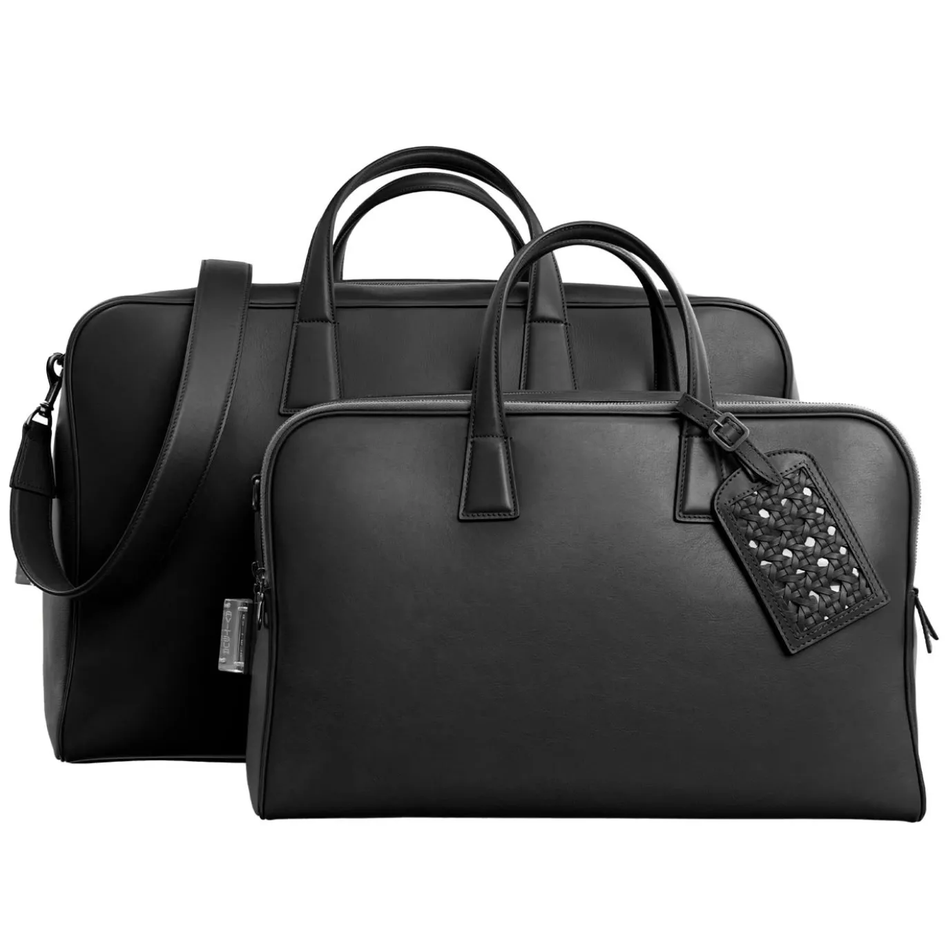 Mini borsa da weekend in Cristallo nero
