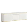 Mobile da Bagno Bianco con 2 Ante e 1 Cassetto
