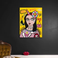 Money Mona #pitturapunk