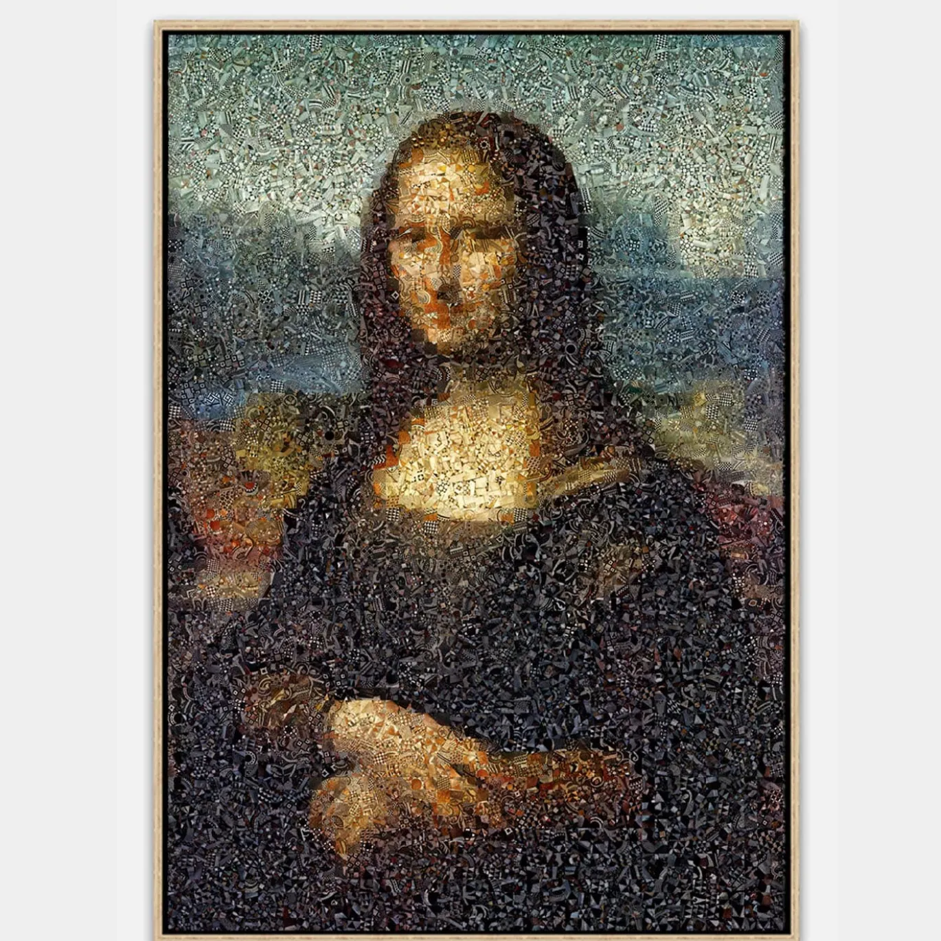 Monnalisa serie di stampe rinascimentali enigmatiche 2018