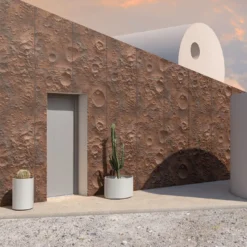 Moon Corten Facade 22 Carta per esterno