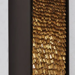 Movimento N221 N222 N223 Set Di 3 Pannelli Decorativi In Vetro Oro