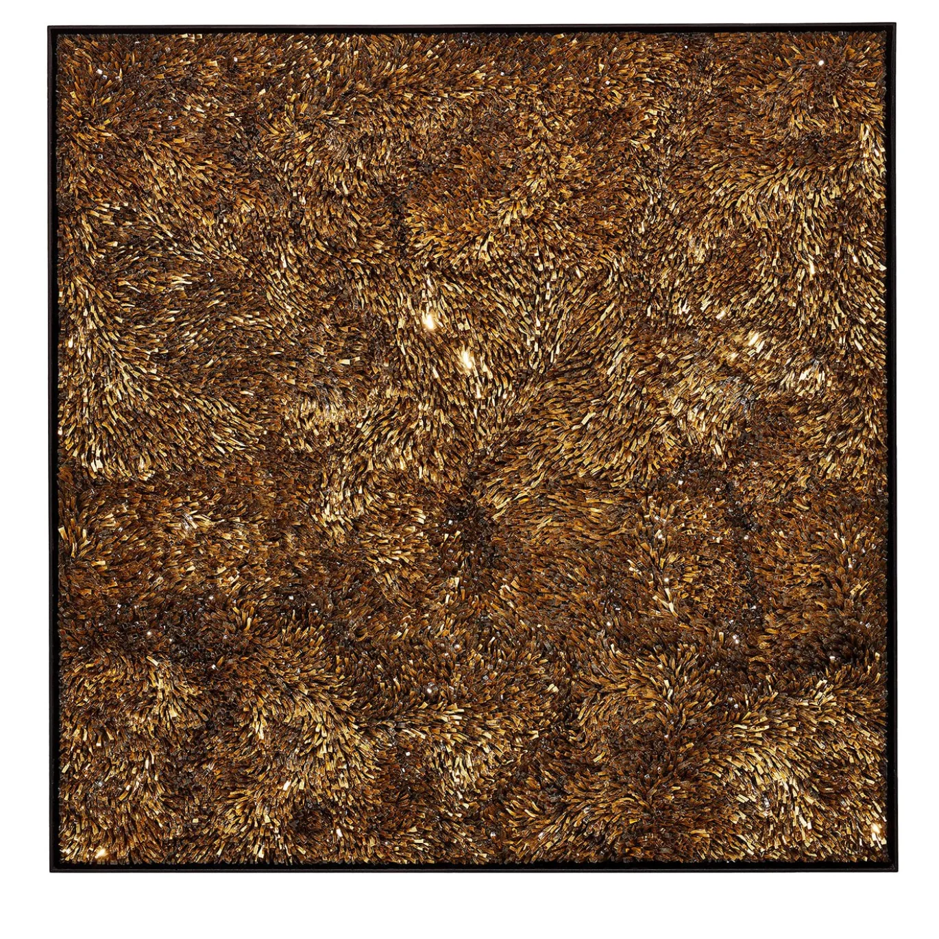 Movimento N261 Pannello Decorativo In Vetro Oro
