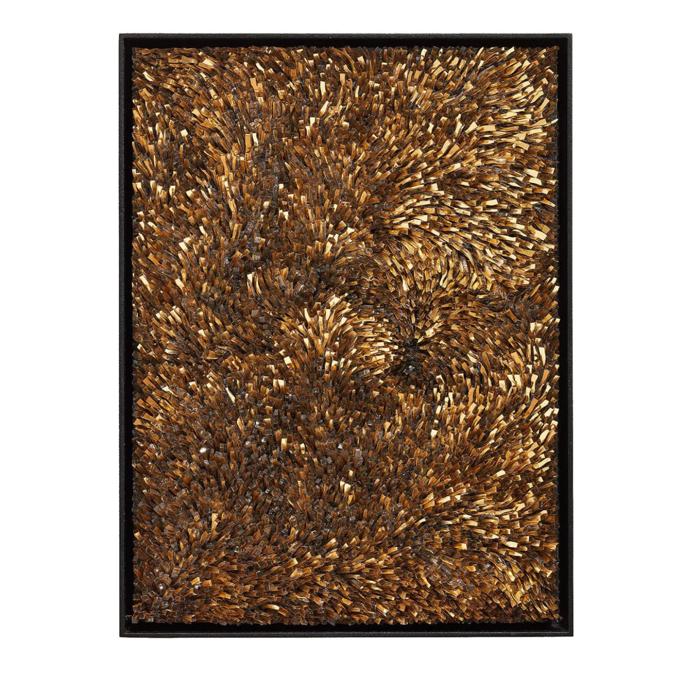 Movimento n253 Pannello decorativo in vetro oro