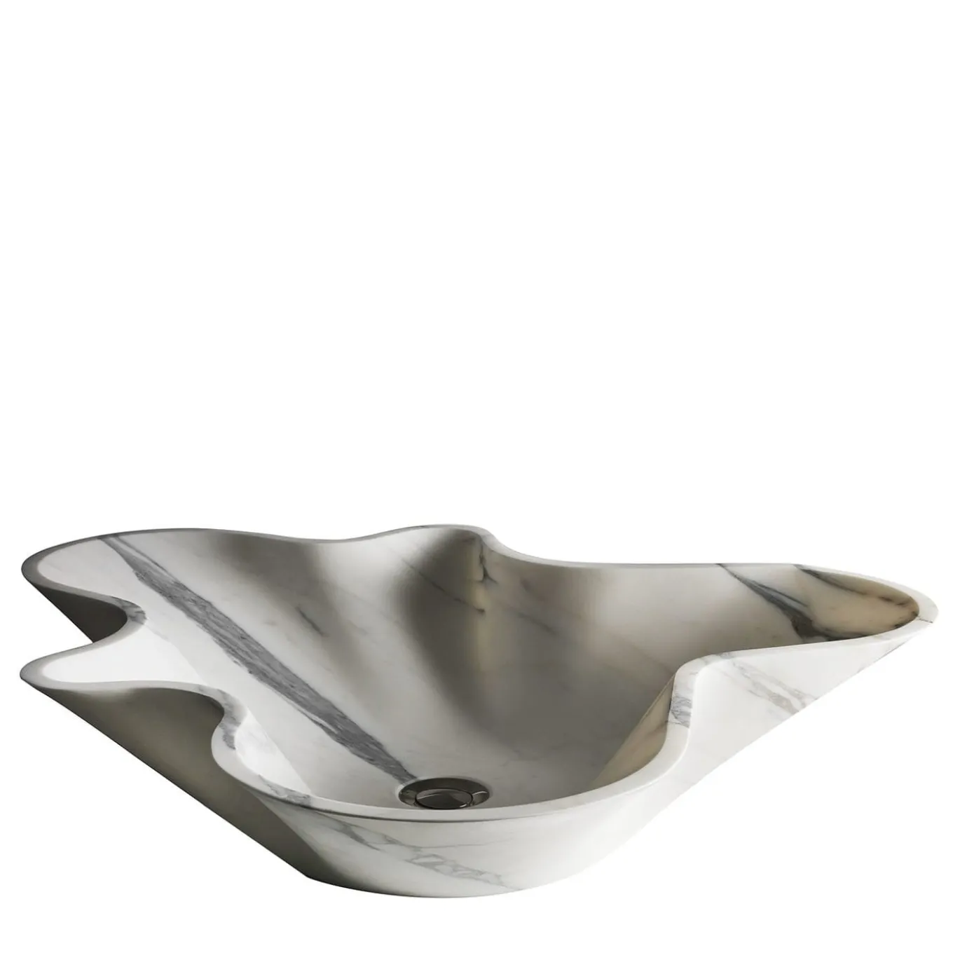 Nabhi Collection Lavabo Bowl N.1 in Calacatta Carrara
