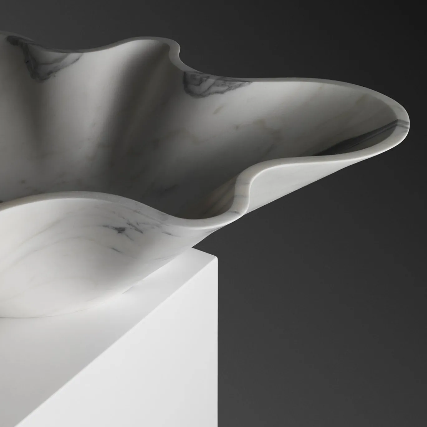 Nabhi Collection Lavabo Bowl N.1 in Calacatta Carrara