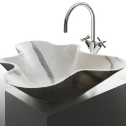 Nabhi Collection Lavabo Bowl N.1 in Calacatta Carrara