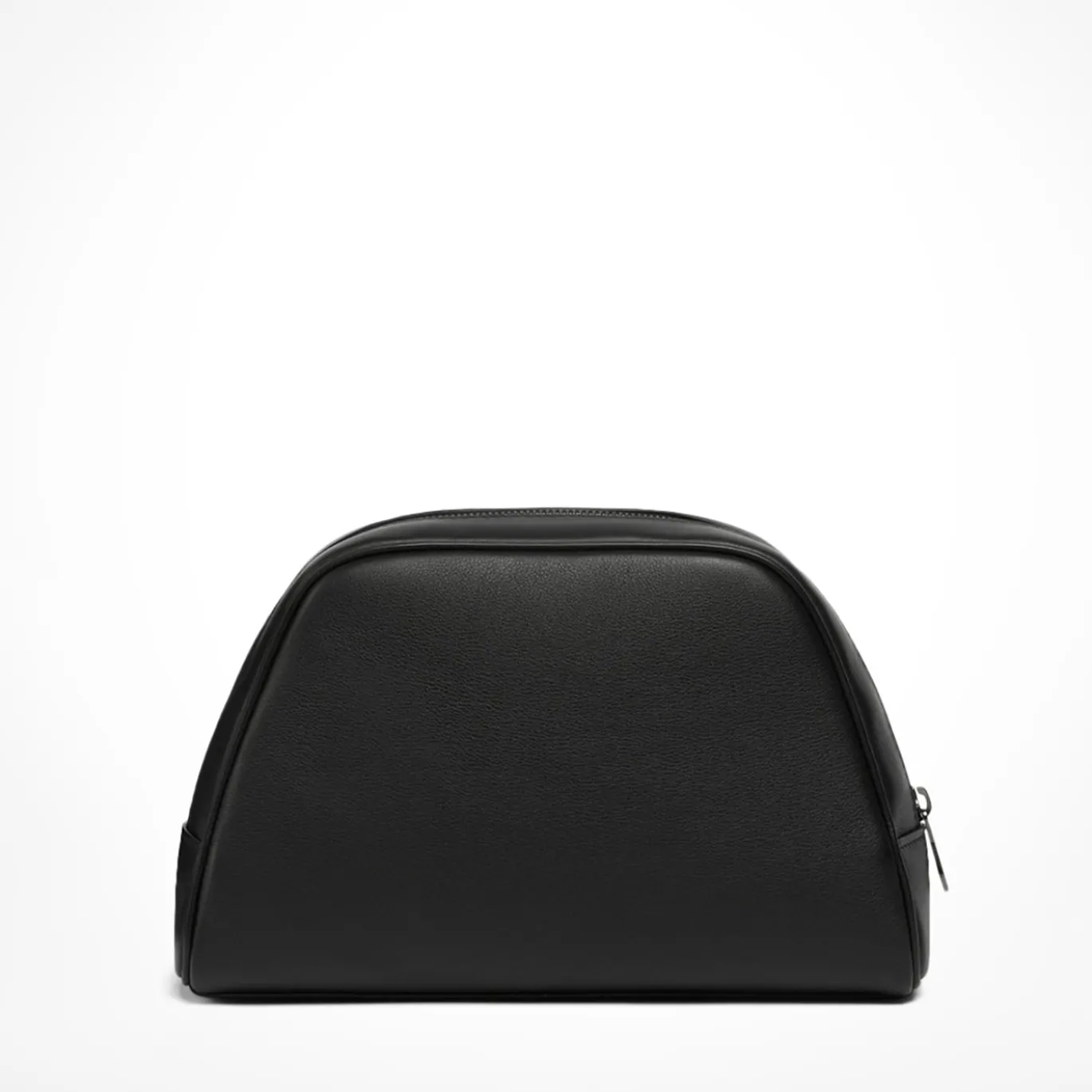 Necessaire Vanity Case in pelle di vitello nera