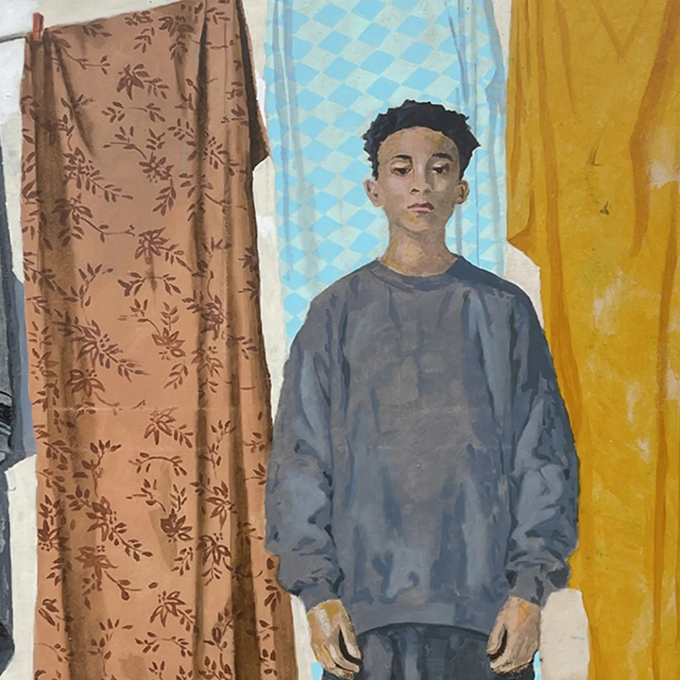 Nel Frattempo Pittura Figurativa su Tela