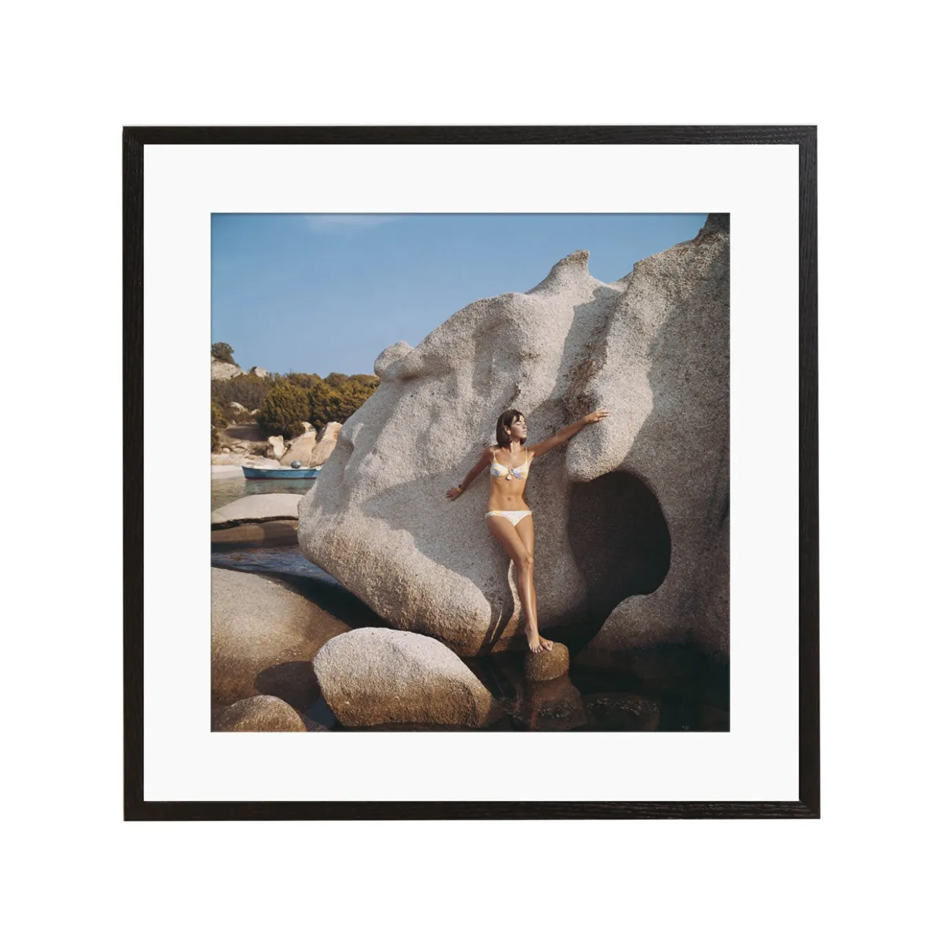 Olimpia Hruska Stampa con cornice di Slim Aarons