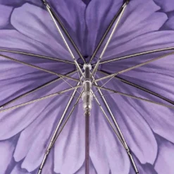 Ombrello a forma di dalia viola