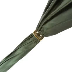 Ombrello di Lusso in Ottone Verde con Swarovski� e Manico ad Ape