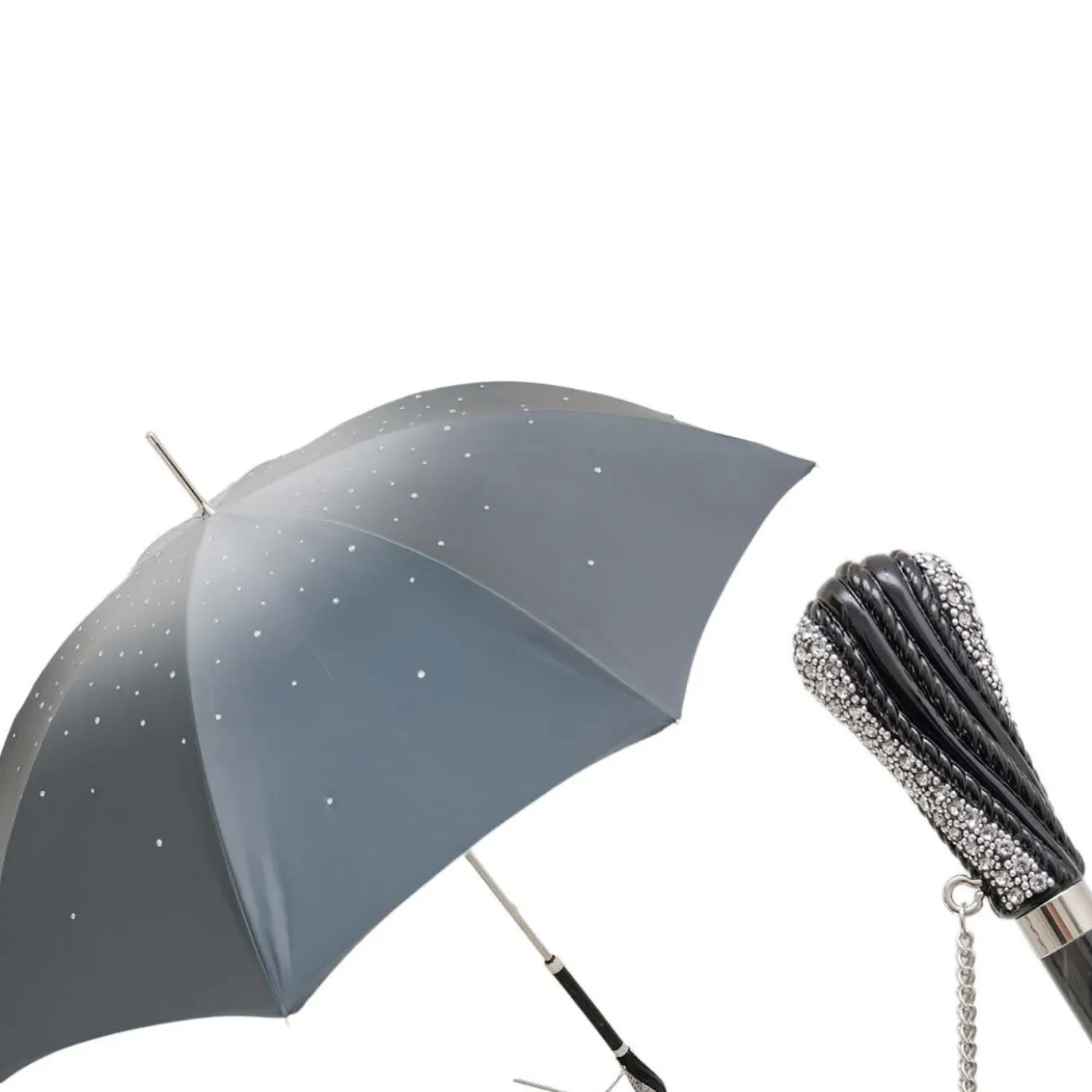 Ombrello grigio Swarovski
