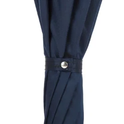 Ombrello Navy con manico d'argento a forma di aquila