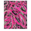 Opera vivace in rosa fluorescente