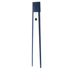 Orologio a pendolo alto Tiuku in acciaio blu