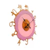 Orologio da parete Round The Clock in resina di Gaetano Pesce