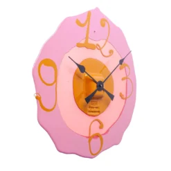 Orologio da Parete Watch Me in Resina Multicolore di Gaetano Pesce