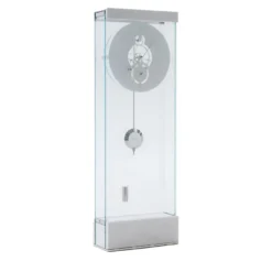 Orologio Takto Adagio 03 in marmo bianco e vetro