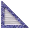 ORU Collection Luxury Blue Sodalite Marble Triangle Wall Decor (decorazione murale a triangolo in marmo blu)