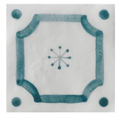 Ot Budoni Mint Set di 24 piastrelle quadrate