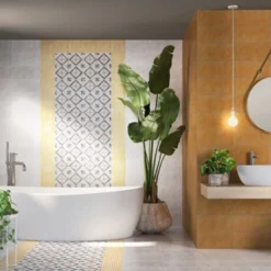 Ot Isuledda Azure Set di 24 piastrelle quadrate
