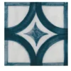 Ot Puntaldia Oceano Set di 24 piastrelle quadrate