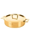 Padella Attiva Gold 24cm con 2 manici e coperchio