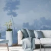 Paesaggio 1 Blue Timeless 23 Carta da parati