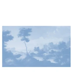 Paesaggio 1 Blue Timeless 23 Carta da parati