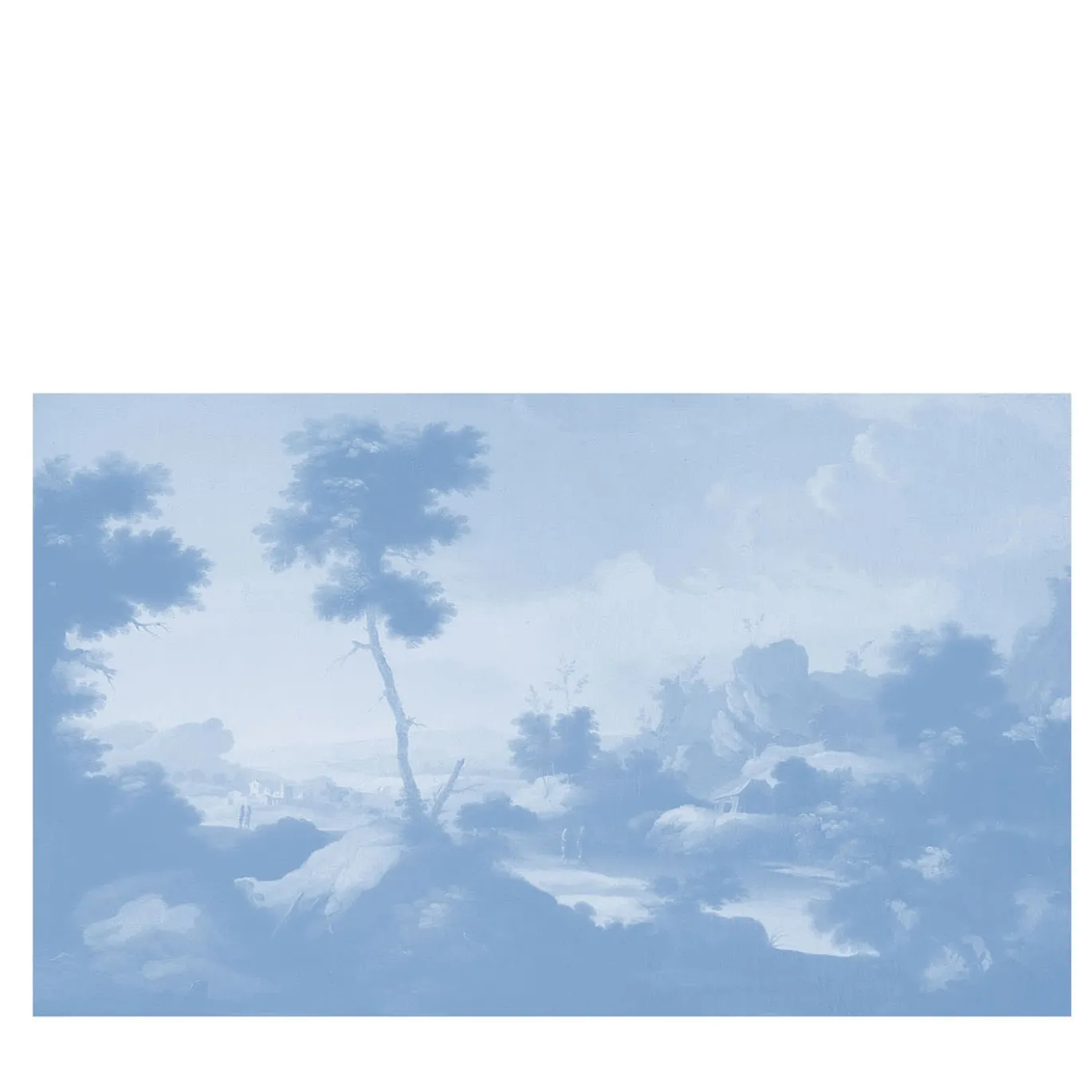 Paesaggio 1 Blue Timeless 23 Carta da parati