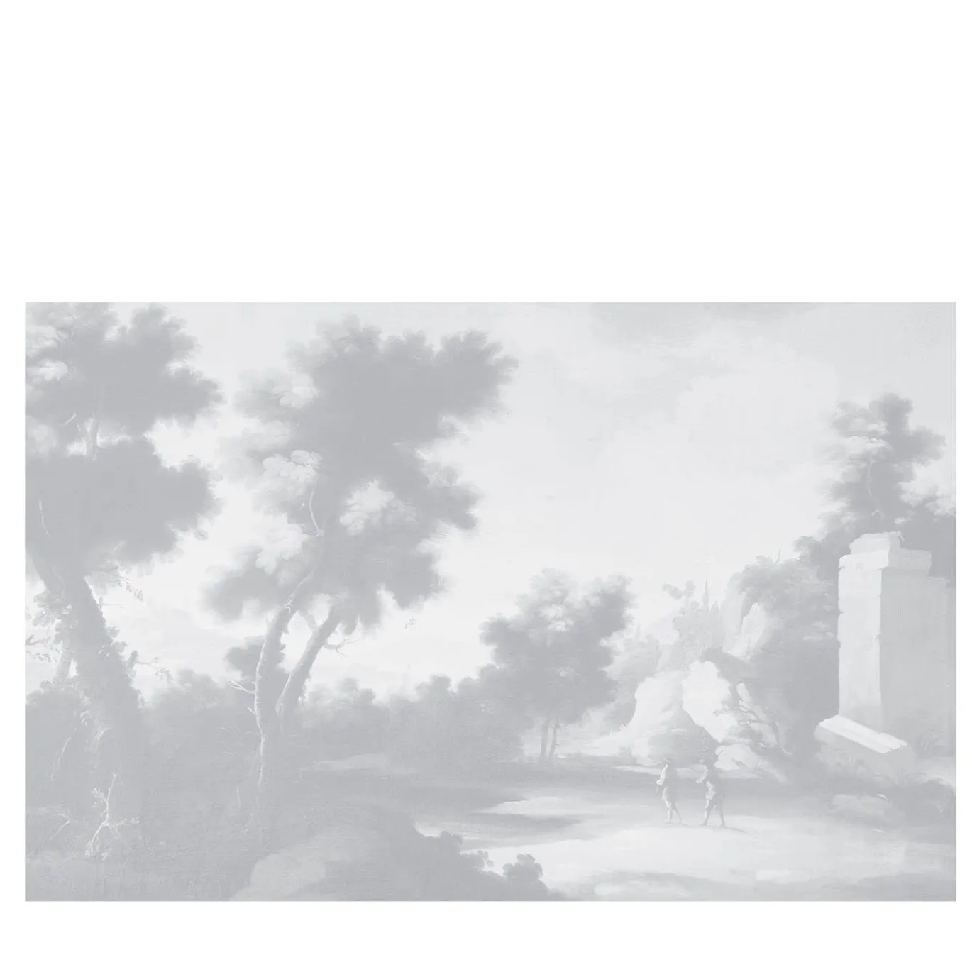 Paesaggio 2 Gray Timeless 23 Carta da parati