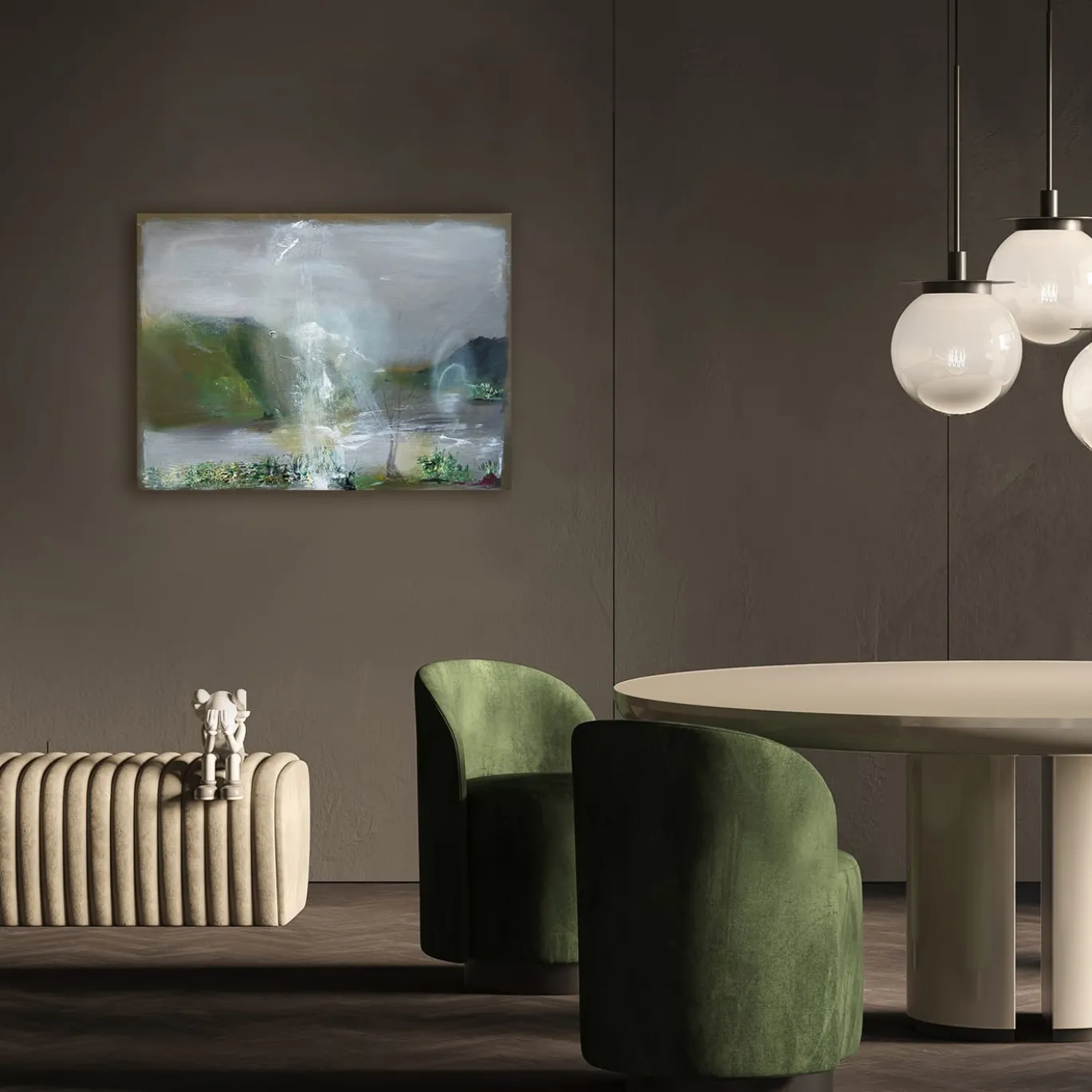 Paesaggio Landina Pittura