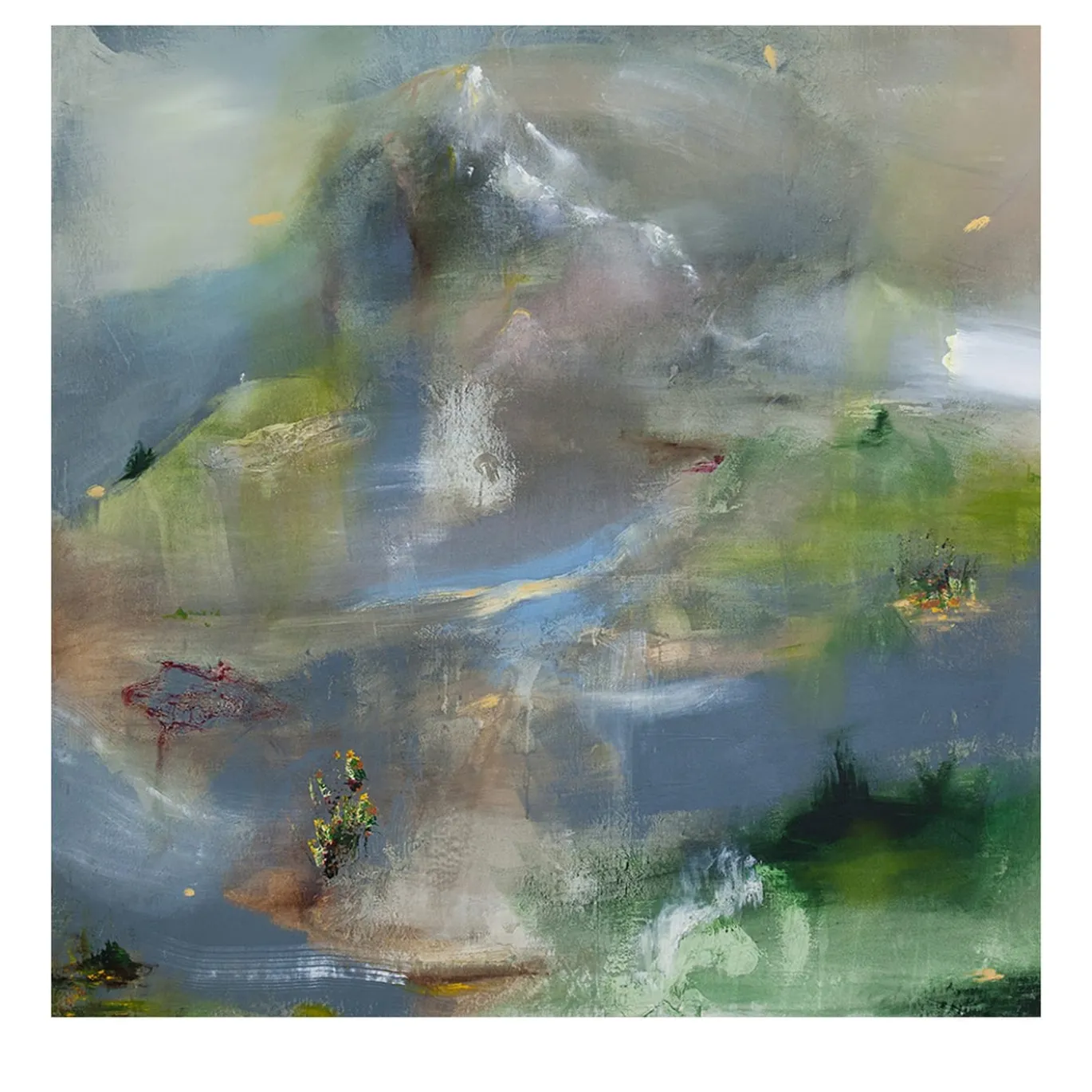 Paesaggio nel Territorio Pittura ad olio su tela