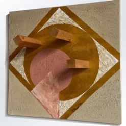 Pannello decorativo e appendiabiti da parete Eclissi di Mascia Meccani