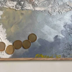 Pannello decorativo e appendiabiti a parete Tempesta di Mascia Meccani