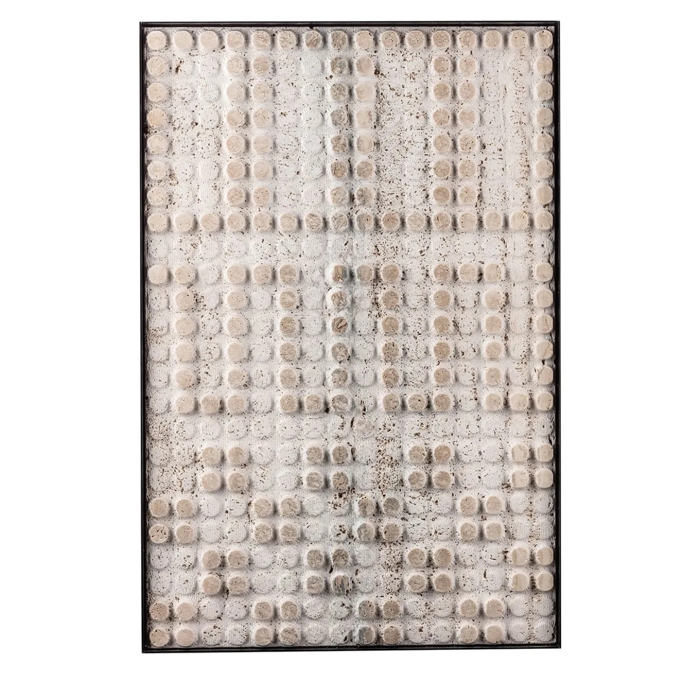 Pannello decorativo in marmo Travertino Romano Greche