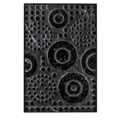 Pannello decorativo in marmo Marquinia nero Round