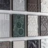 Pannello decorativo in pietra Fenice bianca Makrofilet