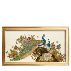 Pannello Decorativo Intarsiato Armonia della Natura