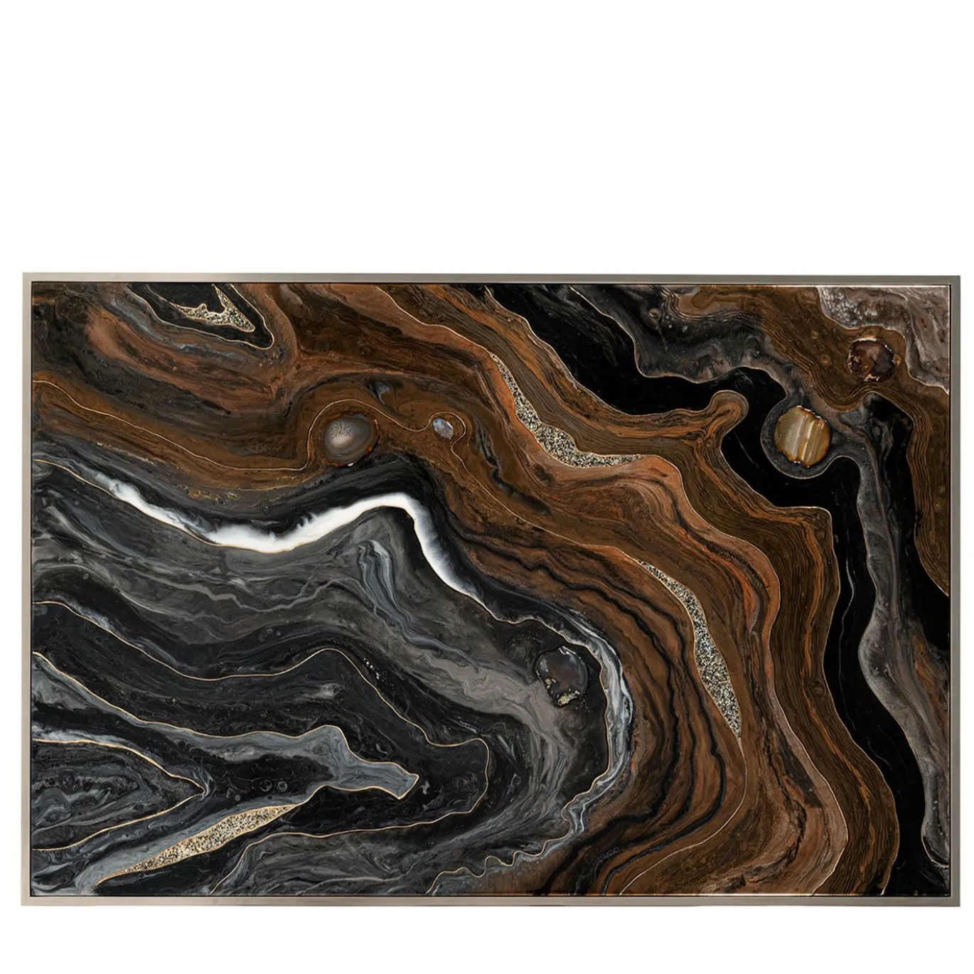Pannello Decorativo Rettangolare Brown Moonstone