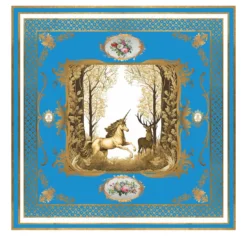 Pannello decorativo Terza Figura Barocco Oro