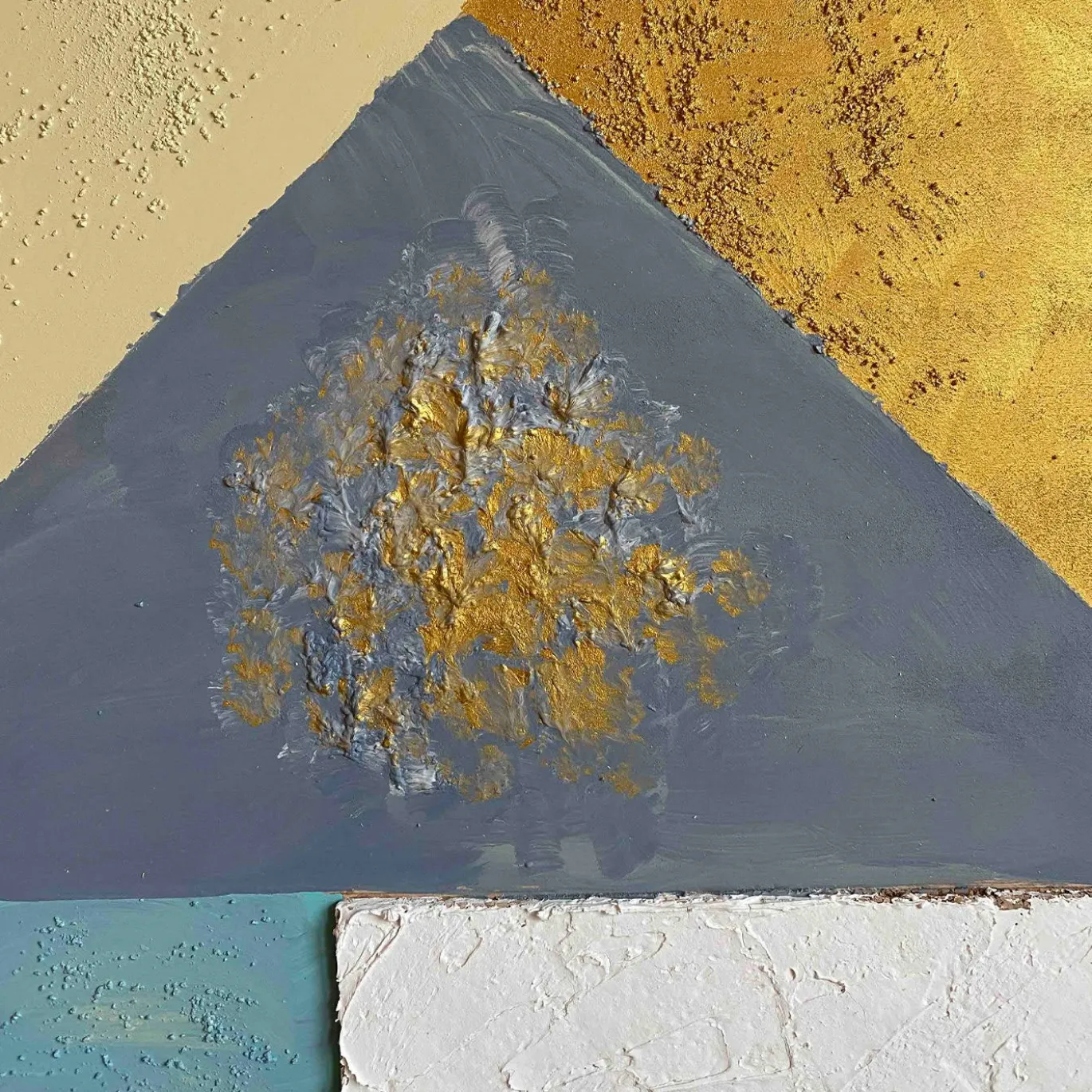Pannello decorativo Triangolazioni Due di Mascia Meccani