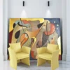 Pannello decorativo Vibrazioni Materiche e Armonie Musicali