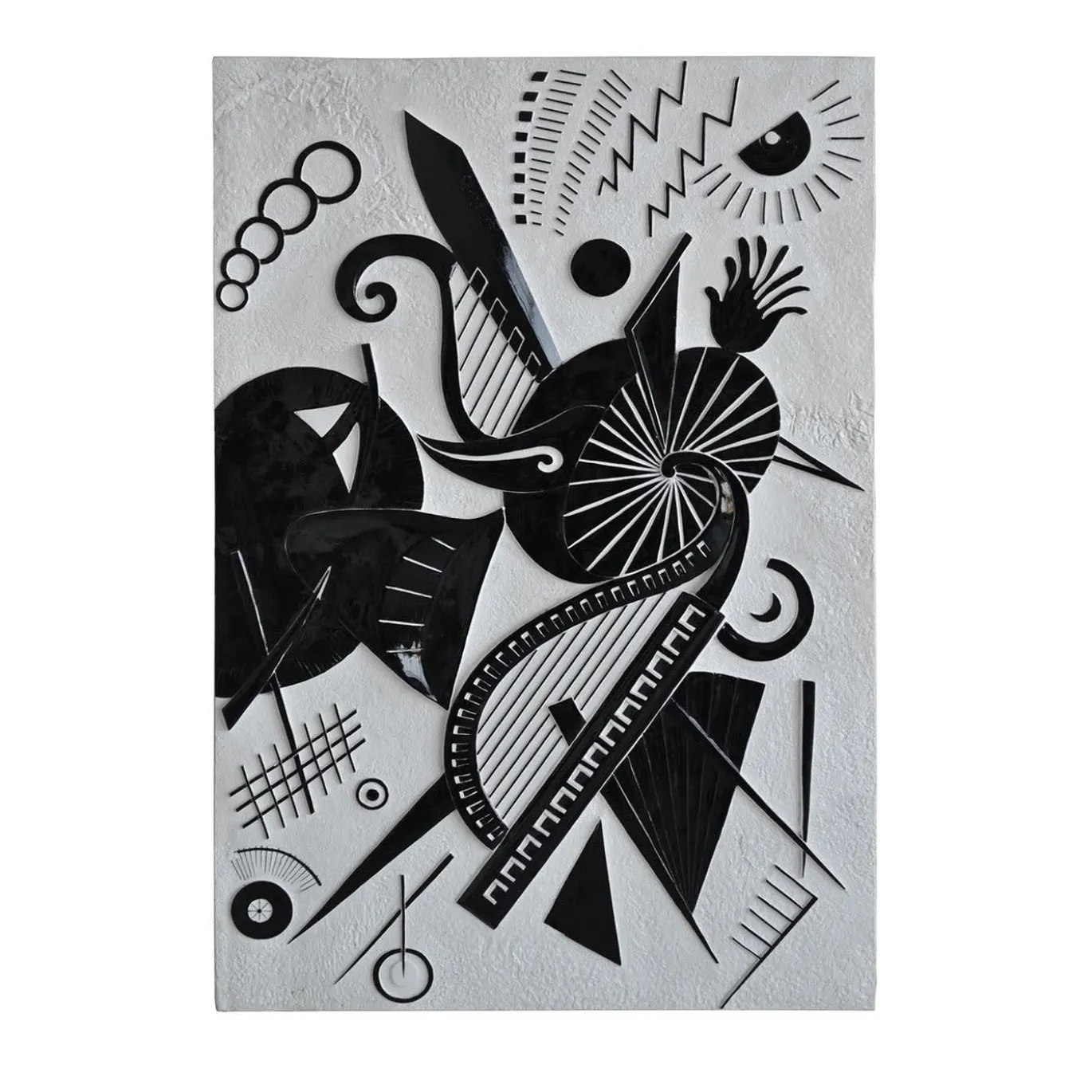 Pannello murale decorativo Capricci Musicanti 2 Selenite