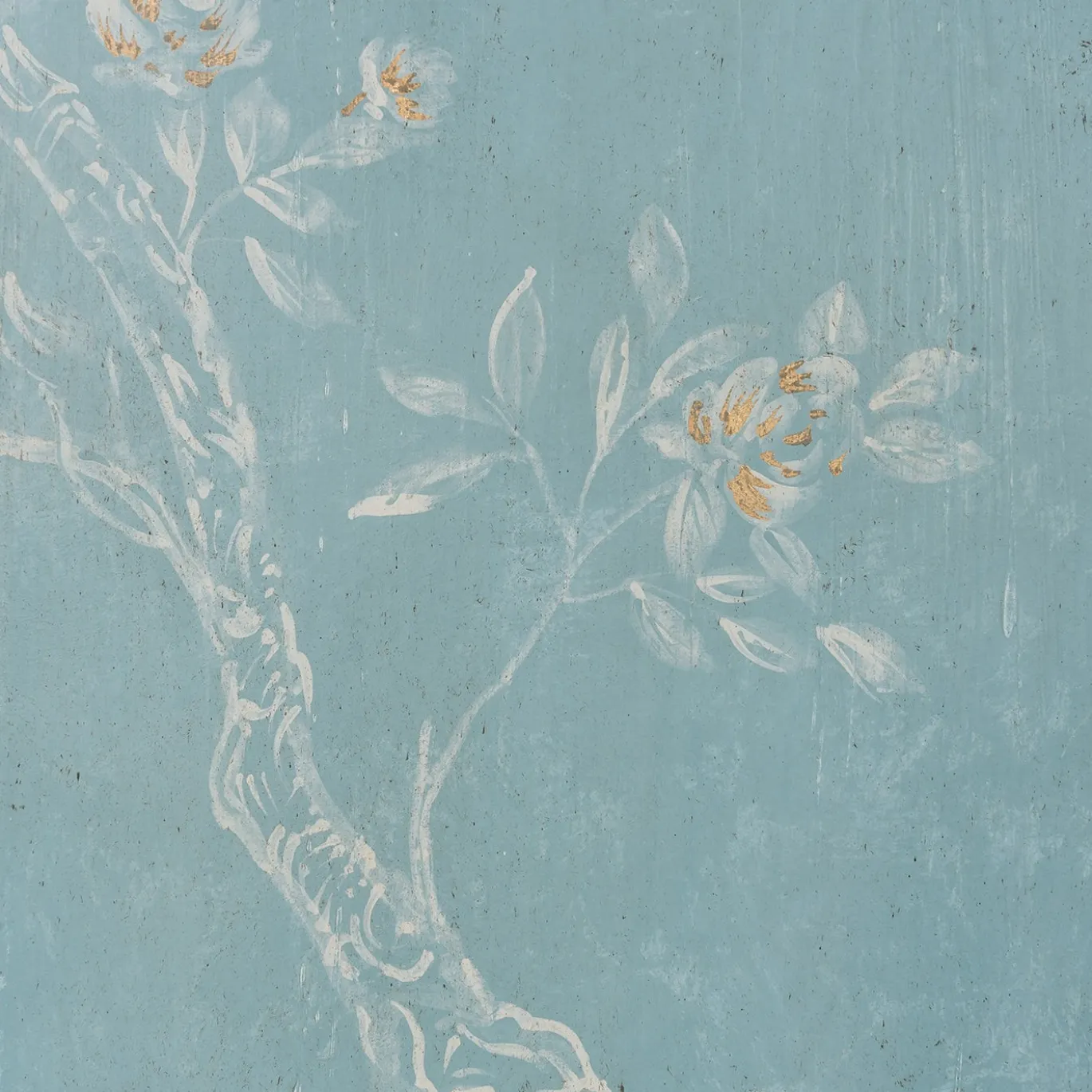 Pannello Parma Bamboo Azzurro e Bianco con motivo Chinoiserie
