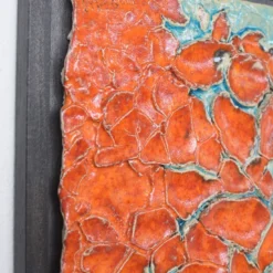 Penetrazioni 1 Pannello in ceramica di ispirazione vulcanica